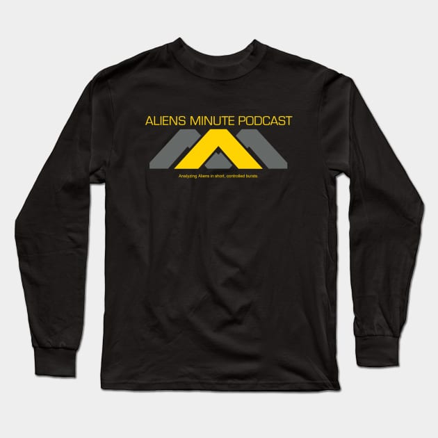 Alien(s)MinuteLogo Long Sleeve T-Shirt by AlienMinute